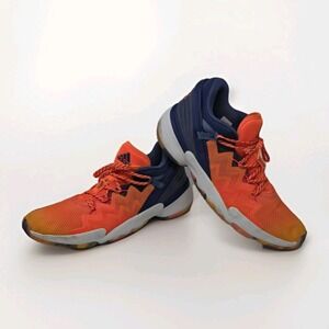 Adidas DON Issue 2 Donovan Mitchell Mens Size 19 Basketball Shoes Orange Blue